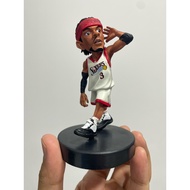 Miniature Figure Mini Statue Basketball Player Allen Iverson 3 Gift Collection Collector Collectible