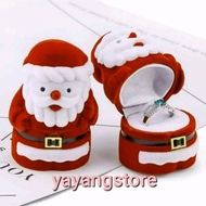 Ring Box/Piercing Earring Box/Unique Christmas Santa Claus Ring Box Christmas Gift