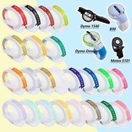 Compatible Dymo Embossing Tape 3D Effect / Motex E101 Refill Label Tape 9mm x 3m for  Dymo Organizer