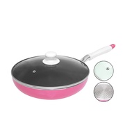 READ DESCRIPTION - Pan Pink Sauce Pan Non-Stick Pan 34 cm