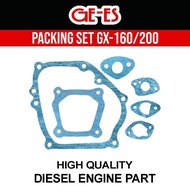 Full Set Paking GX 160 Packing Set GX 160/200 Gasket Set GX 160 Gasket Mesin Diesel GX160 GX200 Paki