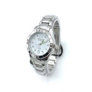 AMERICA EAGLE นาฬิกาข้อมือผู้หญิงแท้ หน้าปัดสีขาว ตัวเลข,จุดเพชรคลิสตัลรุ่น LUCKY AE013L