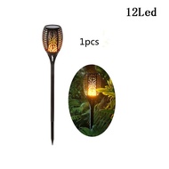 Solar Led Light Outdoor Flickering Dancing Flame Torch Solar Light Waterproof Lamp for Garden Decora