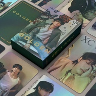 55pcs/box BTS JUNGKOOK Laser Card GOLDEN Photocards LOMO Card Album KPOP Postcard