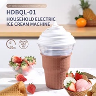 Ice Cream Maker, for Gelato Milkshakes Sorbet Frozen Yogurt & Smoothie 450ml Ice Cream Maker Machine