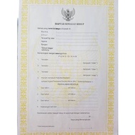 Live research registration paper 1 Pack 70 Pcs/