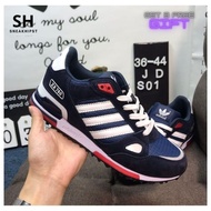 3 warna ZX 750 kasut lelaki biru