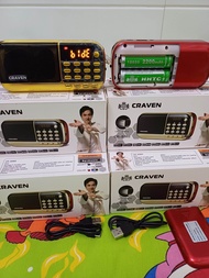Máy Loa CRAVEN CR-836S 2pin Có đèn led đài FM