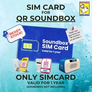 SIM Card for QR Soundbox TNG Prepaid SIM MAE RHB Soundbox