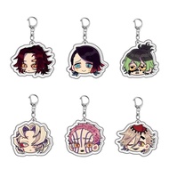 Anime Demon Slayer Akaza Gyuutarou Kokushibou Daki Anime Acrylic Pendant  Keychain Keyring Collectio
