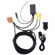 【Buy&Now】 12V MMI 2G Car Bluetooth AUX Cable Adapter Music Audio Mic for A6 A8 2006-2008 J523 Only f