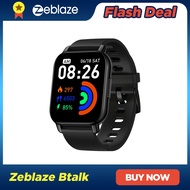 ZZOOI Zeblaze Btalk Make Receive a Calling Smart Watch 1.86 inch Lager Color Display Health and Fitness Smartwatch For Men Women