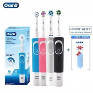 Oral B Electric Toothbrush D100 Oral-B Rotation Deep Clean Tooth Waterproof Cross Toothbrush Oral Ca
