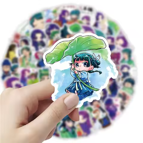 10/30/53pcs The Apothecary Diaries Maomao Anime Stickers Cute Cartoon Decals Toys Waterproof DIY Lug