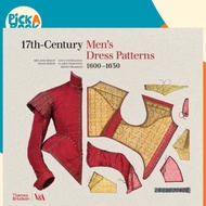 17th-Century Men's Dress Patterns 1600 - 1630 by Susan North (UK edition, hardcover)