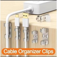 Wire Cable Organizer Cable Clip Holder Klip Wayar Cable Management Klip Wayar 电线收纳 固定器