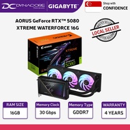 Gigabyte GeForce RTX 5080 Aorus Xtreme Waterforce 16GB GDDR7 Graphics Card - RTX5080