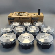 Pro-Racing Motorcycle Forged Piston Kit Dia. 70mm/72mm/73mm/74/75mm/76mm/77mm/78mm/79mm/80mm With DL