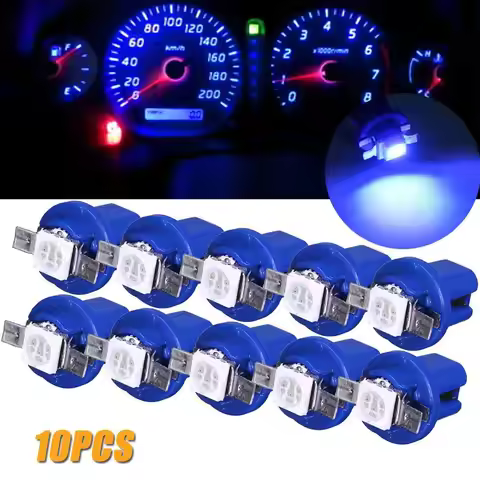 10Pcs LED Car Gauge Light Speed Dash Bulb Dashboard for peugeot 206 307 308 407 citroen c4 c5 renaul