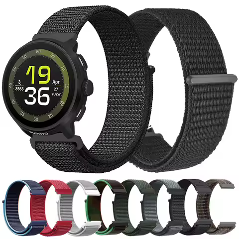 20mm 22mm Nylon Strap For Suunto Run Band RACE S/OCEAN/VERTICAL/SUUNTO3 Wristband Accessories for Su