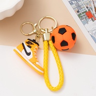Cartoon Football Shoes Keychain Backpack Pendant Car Ornaments Mobile Phone Accessories Games Small 