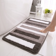 Flocking Home Carpet Floor Mat Household Bathroom Bathtub Absorbent Foot Mat Bathroom Anti-slip Mat 