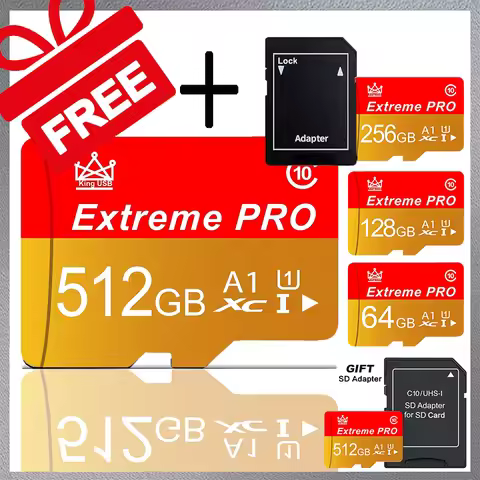 V30 Extreme Micro SD Card A2 U3 4K 64GB 512GB 256GB 5 32GB 1T Memory Card Flash TF for Steam Deck Sw