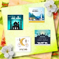[Pack of 10 SHEETS] Unique, Modern, Thick, premium Eid al-Adha Envelopes, Size 7 x 12.5 cm - viral E