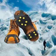 💥ReadyStock💥 Ice Snow Shoe Spike Shoe Cover/ Ice Climbing Shoe Grips Cleats/ Outdoor Non Slip Silico