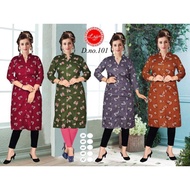 [M to 5XL] KK101 Rayon Kurtis Women Indian Tops / Baju Indian Traditional Wear