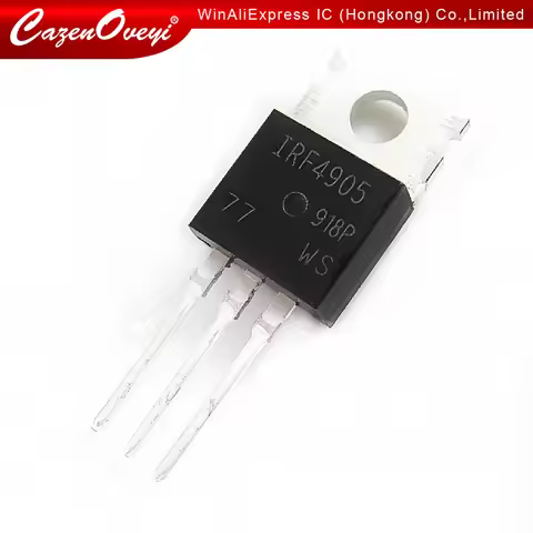 10pcs/lot IRF4905 IRF4905PBF TO-220 MOS FET P channel field effect 74A 55V 200W new original In Stoc