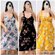 RUFFLES /CLEAVAGE MINI SMOCK DRESS/MATERNITY DRESS/DASTER PAMBAHAY