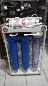 Mesin RO 1000 gpd Filter air minum Reverse Osmosis 1000gpd pureline/ micron