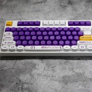 Evangelion keybaord Keycap EVA Unit-01/02 Keycaps PBT Sublimation MA Profile XDA for 64/96/104/98 Me