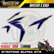 SUPRA VARIATION Striping GTR 150 SUPRA MOTORCYCLE VARIATION Stickerlist/ GTR 150