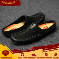DOLCIMOD - Sepatu Bustong Pria Terbaru Slop Gats Kondangan Casual Kulit Pu Leathe High Quality Prem