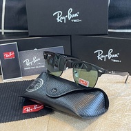 raybanแว่นตากันแดดrayแบรนด์หรูย้อน ยุคสำหรับทั้งหญิงและชายแว่นกันแดด แบรนด์ดีไซเนอร์ban sunglasses men wayfarer 2140 RAYBAND แว่นตา กันแดด