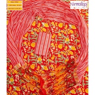 S-5XL - Readymade Cotton Punjabi Suit - New Designs- Nirmalya Hand Printed 3Pc Set