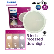 PHILIPS MESON SCENE SWITCH 17W 220-240V 1360LM D150 2700K/4000K/6500K 3COLOR LED RECESSED DOWN LIGHT
