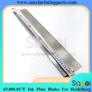 Best Quality 69.008.017F Ink Plate Ink Blades Ink Fountain Blade For Heidelberg GTO46 GTO52 MO Print