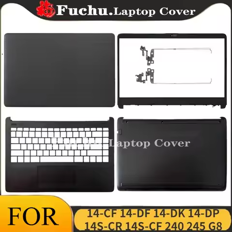 For HP 14-CF 14-DF 14-DK 14-DP 14S-CR 14S-CF 240 245 G8 Laptop LCD Back Cover Front Bezel Palmrest B