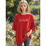 2W051 [AIYOU] M-5XL Tshirt Crop Top Tshirt Blouse T shirt Plus Size High Loose Students Oversize Wom