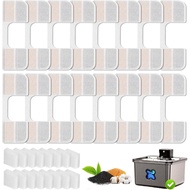 16+16 Pack Replacement Filters Compatible with FEELNEEDY 108oz/3.2L Cat Water Fountain(FN-W17), 6 Mo