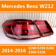 FOR Mercedes Benz  W212 E200 E250 E260 E320 E300 2014-2016​ 4 doors TAILLIGHT TAIL LIGHT TAIL LAMP B