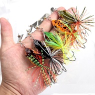 Spinnerbait Fishing Lures Bass Fishing Multicolor Bass Spinner Swim Metal Trout Baits Jigs E1i0