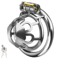 Stainless Steel Chastity Cage Male Chastity Device Cock Cage Locked Penis cage SM Bondage Gear Chast