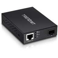 TRENDnet Gigabit Poe Pd SFP Fiber Media Converter, Poe Powered 100/1000Base-T to SFP Fiber Media Con