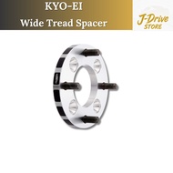 KYO-EI Kics Universal Wide Tread PCD Change Spacer Set (M12×P1.25 / P1.5, 15mm Thickness, 2 Pieces)