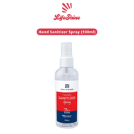 100ml Antibacterial Hand Sanitizer Spray - 75% Alcohol Kills 99.9% of Germs - Skin Hygiene Brand