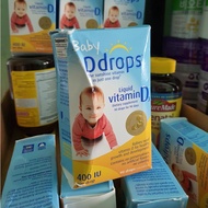 Vitamin D3 Drops - Baby DDrops bổ xung vitamin D cho bé 60 giọt và 90 giọt